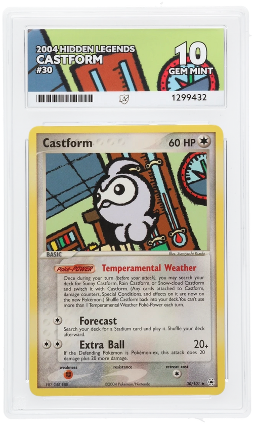 Castform - ACE 10   (Front)