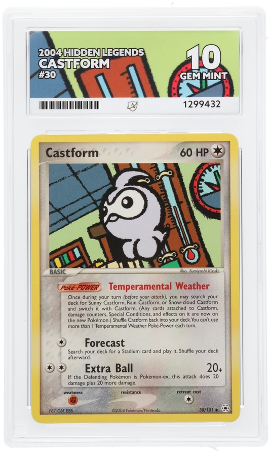 Castform - ACE 10   (Front)