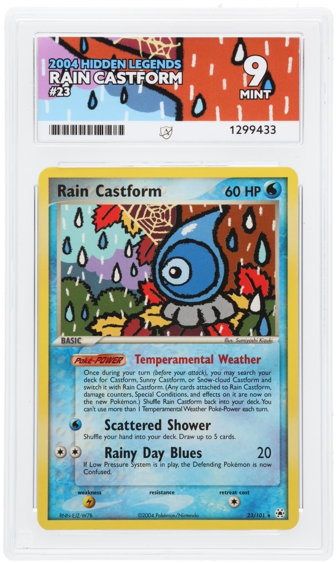 Rain Castform - ACE 9   (Front)