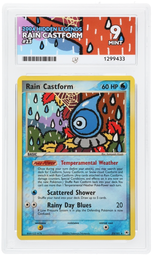 Rain Castform - ACE 9   (Front)