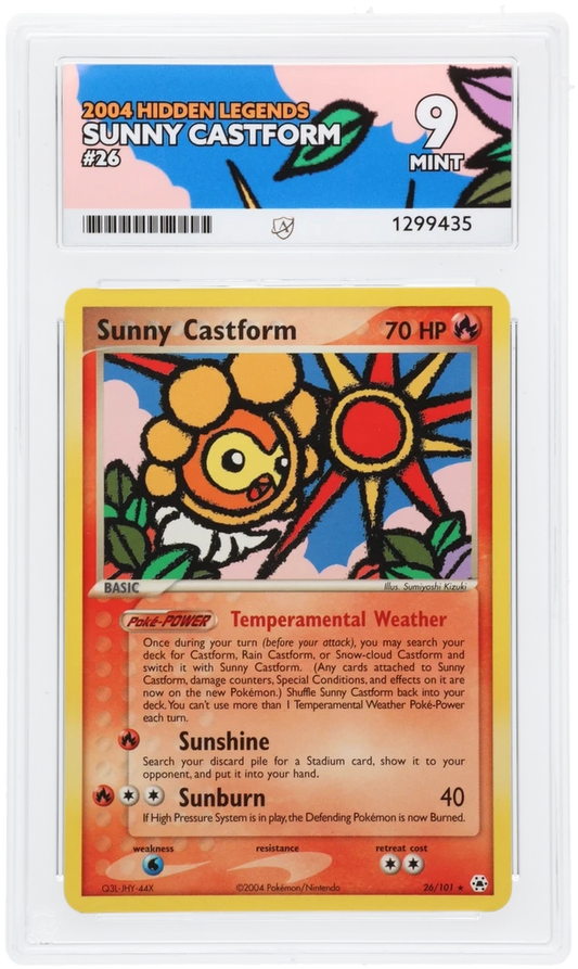 Sunny Castform - ACE 9   (Front)