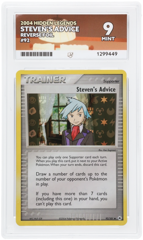 Steven's Advice - ACE 9   (Front)