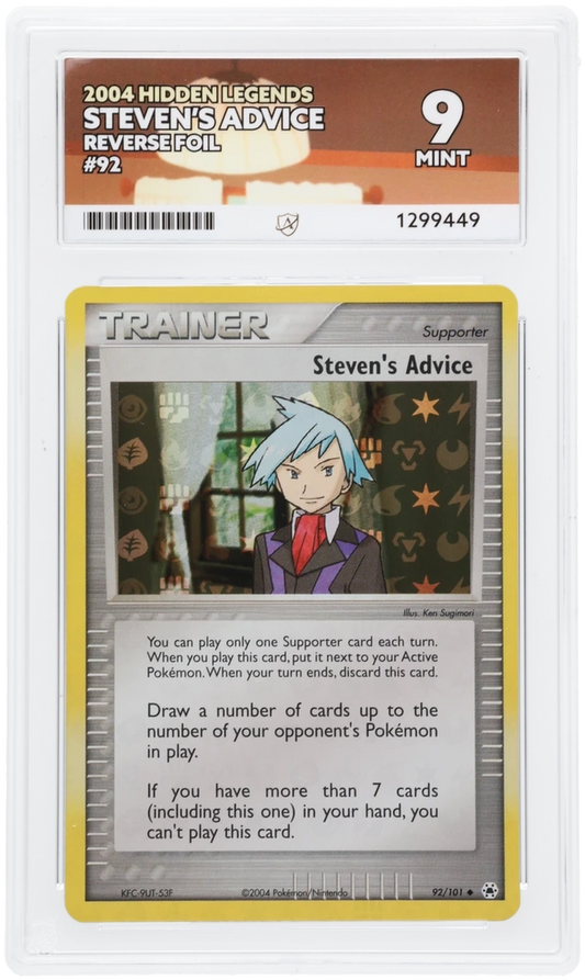 Steven's Advice - ACE 9   (Front)
