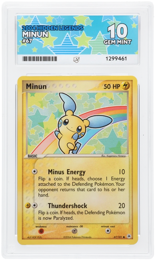 Minun - ACE 10   (Front)