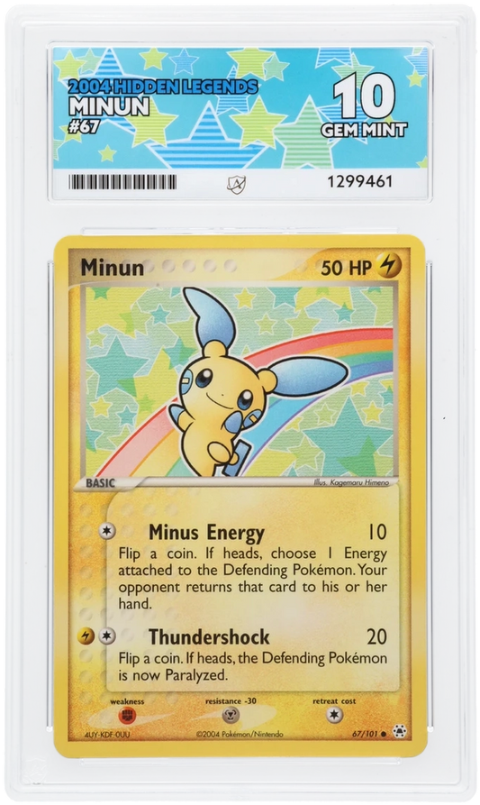 Minun - ACE 10   (Front)