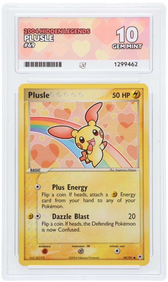 Plusle - ACE 10   (Front)