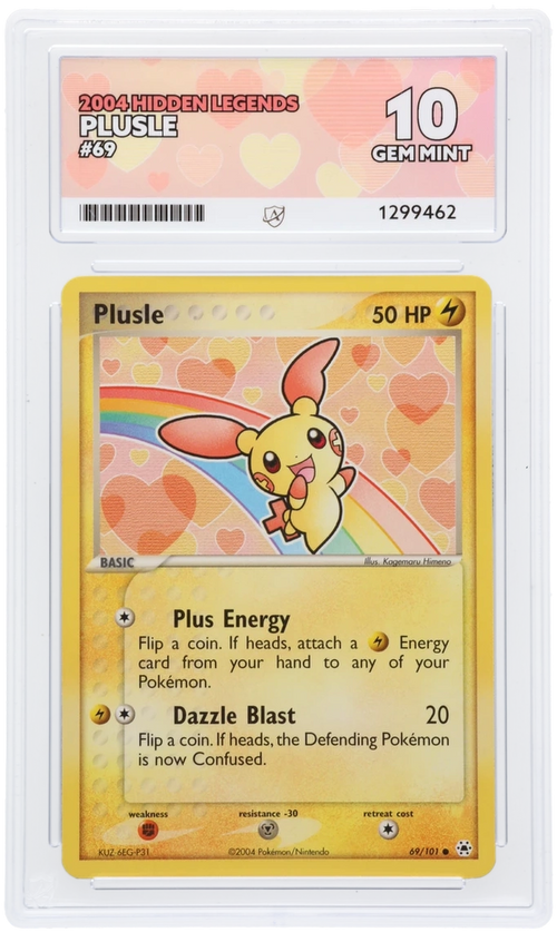 Plusle - ACE 10   (Front)