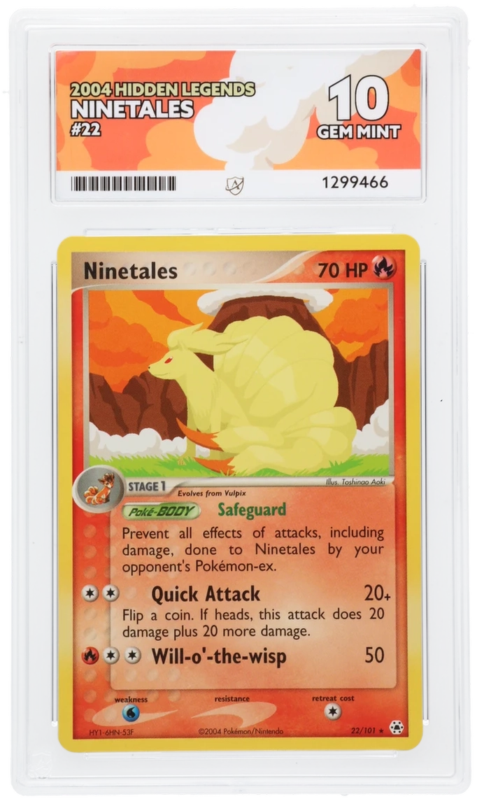 Ninetales - ACE 10   (Front)
