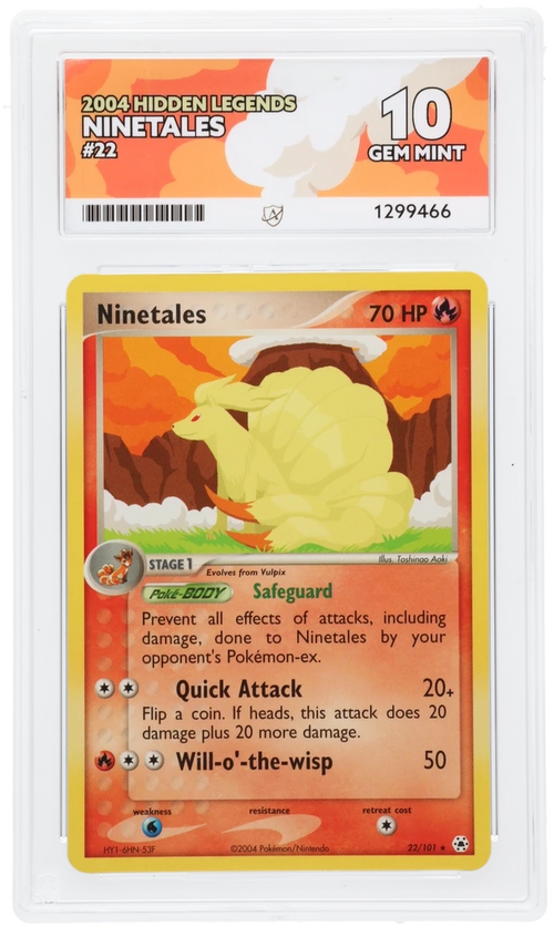 Ninetales - ACE 10   (Front)