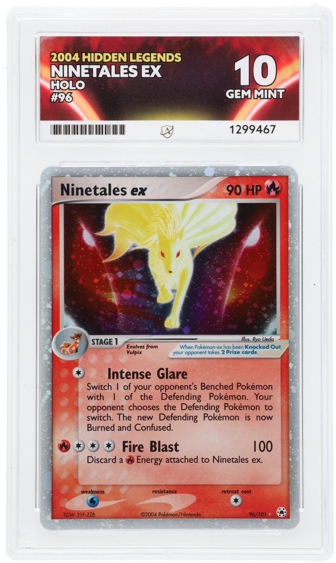 Ninetales ex - ACE 10   (Front)