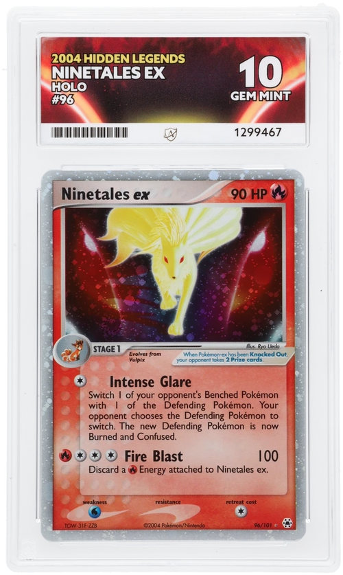 Ninetales ex - ACE 10   (Front)