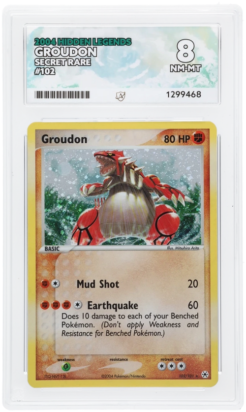 Groudon - ACE 8   (Front)