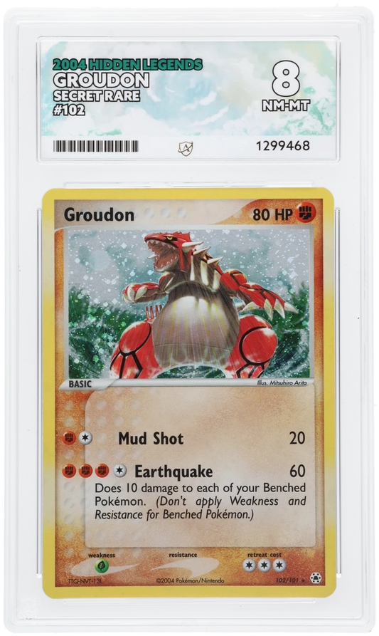 Groudon - ACE 8   (Front)