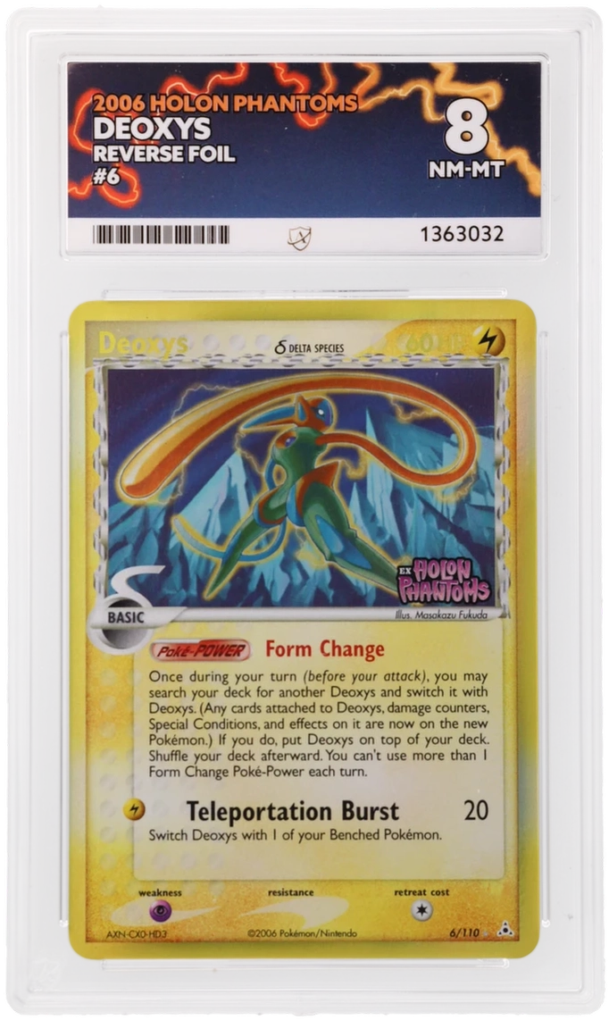 ACE 8 - Deoxys - 6/110 - Holon Phantoms - Pokemon - front