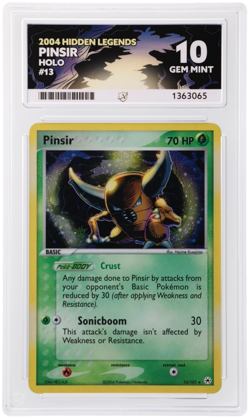 ACE 10 - Pinsir - 13/101 - Hidden Legends - Pokemon - front
