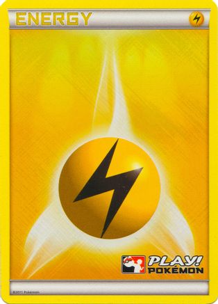 Lightning Energy (2011 Play! Pokemon) - League & Championship Cards Holofoil