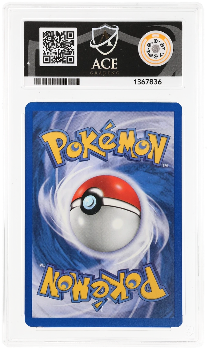 ACE 10 - Dark Weezing - 14/82 - Team Rocket - Pokemon - back
