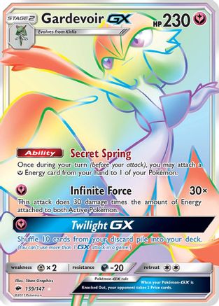 Gardevoir-GX 159/147 - Burning Shadows Holofoil