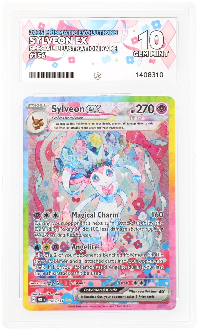 ACE 10 - Sylveon ex - 156/131 - Prismatic Evolutions - Pokemon - front