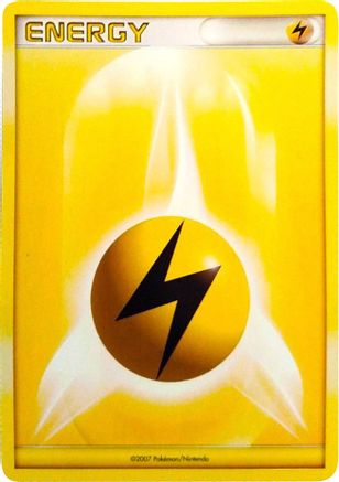 Lightning Energy (2007 Unnumbered D/P Style Non-Holo) - League & Championship Cards