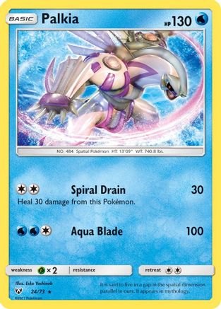 Palkia 24/73 - Shining Legends Reverse Holofoil
