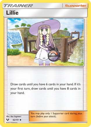 Lillie 62/73 - Shining Legends Reverse Holofoil