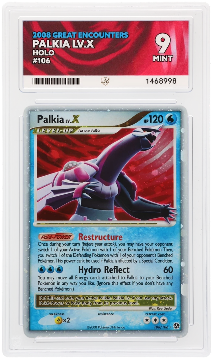 ACE 9 - Palkia LV.X - 106/106 - Great Encounters - Pokemon - front