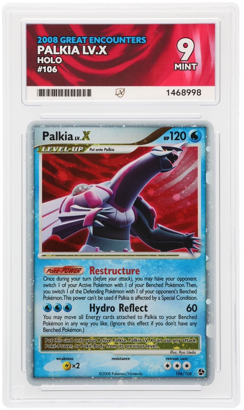 ACE 9 - Palkia LV.X - 106/106 - Great Encounters - Pokemon - front