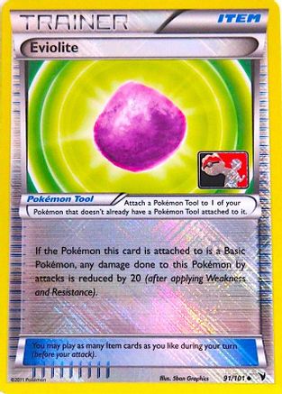 Eviolite - 91/101 (Championship Promo) 91 - League & Championship Cards Reverse Holofoil