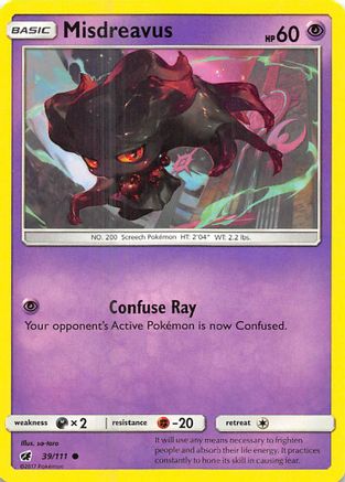 Misdreavus 39/111 - Crimson Invasion