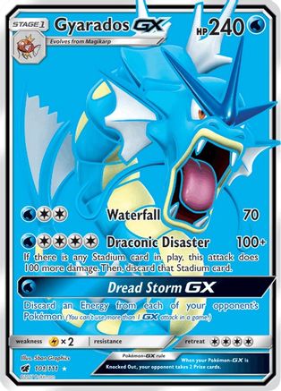 Gyarados-GX 101/111 - Crimson Invasion Holofoil