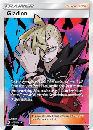 Gladion 109/111 - Crimson Invasion Holofoil