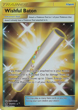 Wishful Baton 121/111 - Crimson Invasion Holofoil