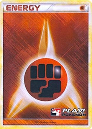 Fighting Energy (2010 Play! Pokemon) - League & Championship Cards Holofoil