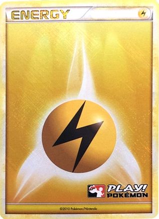 Lightning Energy (2010 Play! Pokemon) - League & Championship Cards Holofoil