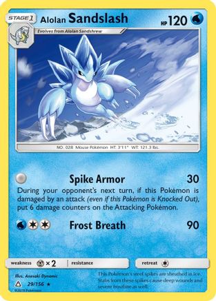 Alolan Sandslash 29/156 - SM  Ultra Prism