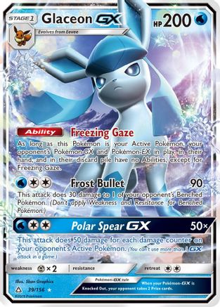 Glaceon-GX 39/156 - Ultra Prism Holofoil