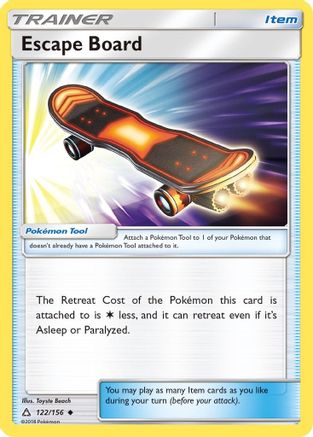 Escape Board 122/156 - Ultra Prism Reverse Holofoil