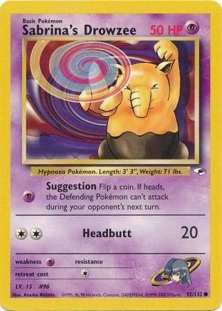 Sabrina's Drowzee 92/132 - Gym Heroes Unlimited
