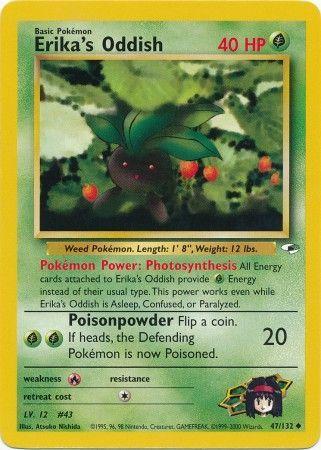 Erika's Oddish 47/132 - Gym Heroes Unlimited