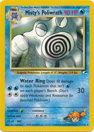 Misty's Poliwrath 31/132 - Gym Heroes Unlimited