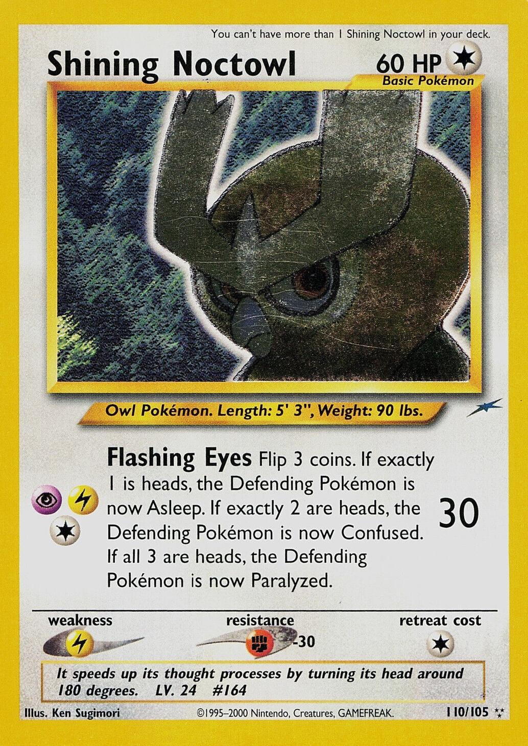 Shining Noctowl 110/105 - Neo Destiny Unlimited Holofoil