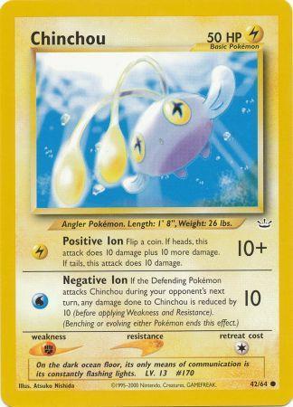 Chinchou 42/64 - Neo Revelation Unlimited