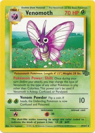 Venomoth 29/64 - Jungle Unlimited