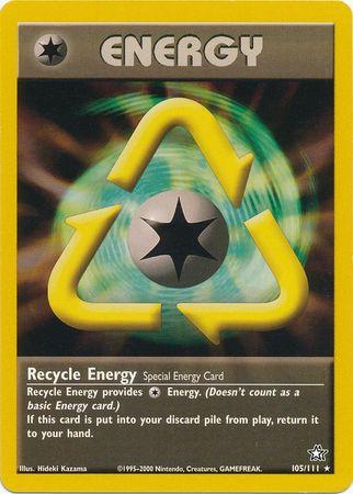 Recycle Energy 105/111 - Neo Genesis Unlimited