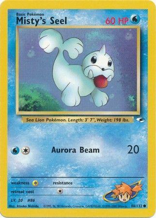 Misty's Seel 88/132 - Gym Heroes Unlimited