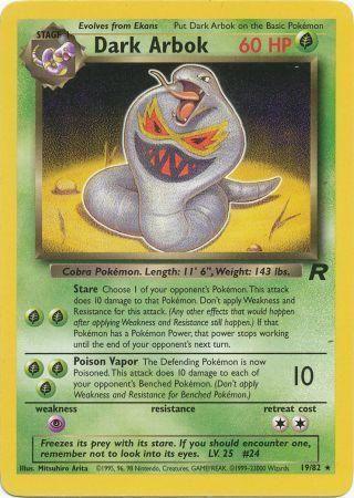 Dark Arbok 19/82 - Team Rocket Unlimited