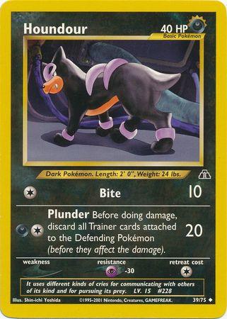 Houndour 39/75 - Neo Discovery Unlimited