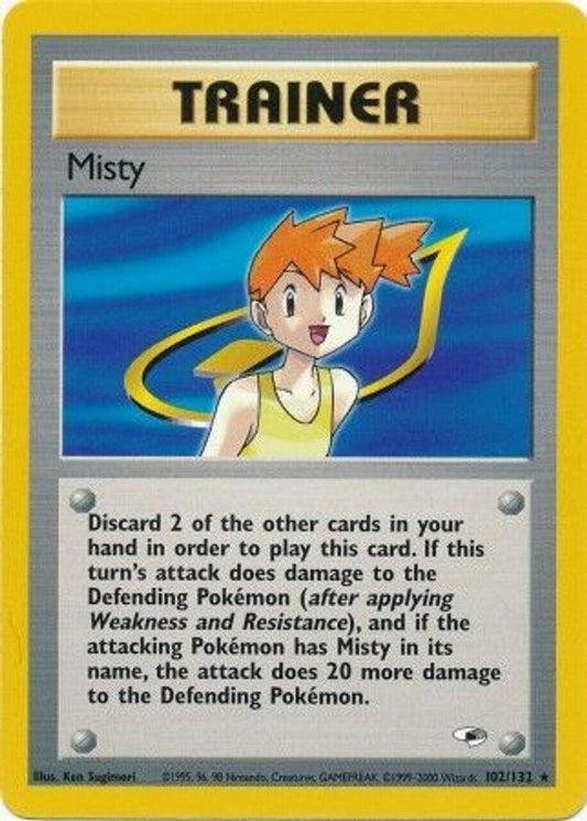 Misty 102/132 - Gym Heroes Unlimited