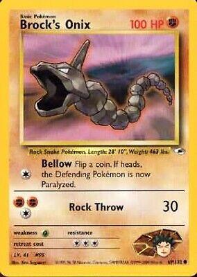 Brock's Onix (69) 69/132 - Gym Heroes Unlimited